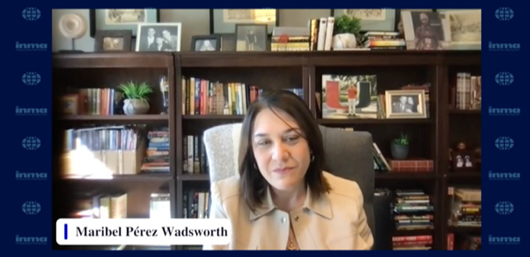INMA President Maribel Pérez Wadsworth was featured in a recent Webinar attended by more than 75 INMA members from 35 media companies in 17 countries.