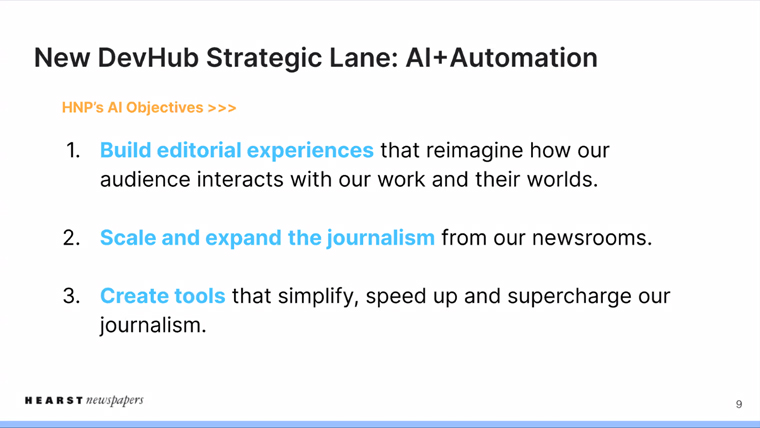 AI advancements have inspired DevHub to add a fourth strategic lane.
