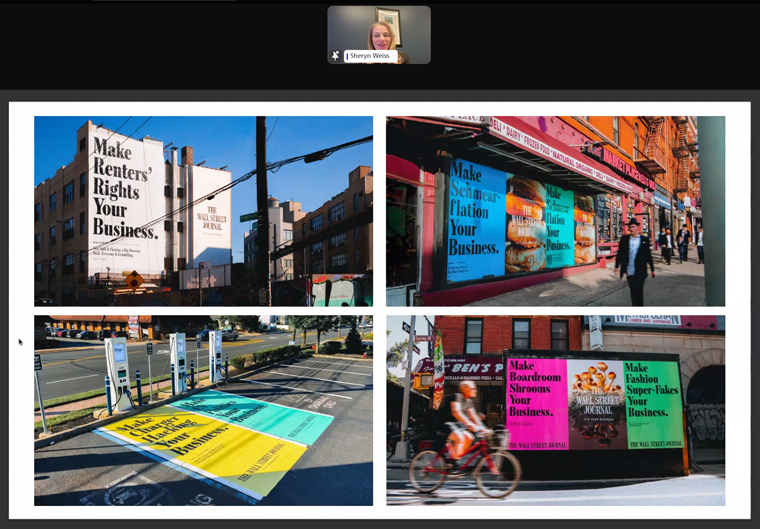 The “It’s Your Business” campaign was designed to expand the perception of the WSJ beyond Wall Street.