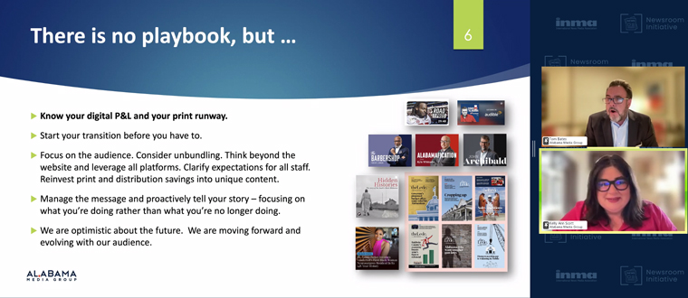 Through its 10-year transition from print to digital, Alabama Media Group gained extensive valuable insight into the process.
