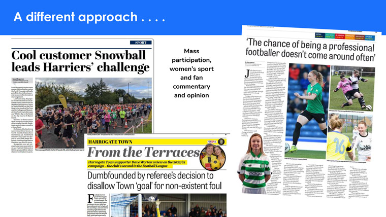 JPIMedia takes a different approach to sports coverage, making it more interactive and diverse.
