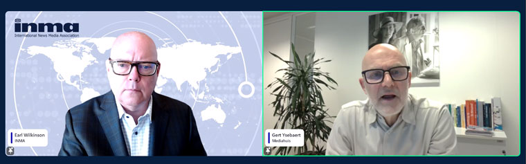 INMA’s Executive Director and CEO Earl Wilkinson and President Gert Ysebaert shared insights into what the industry should expect in the coming year.