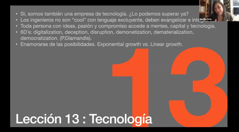 Ortiz said media leaders must focus on exponential growth vs. linear growth.