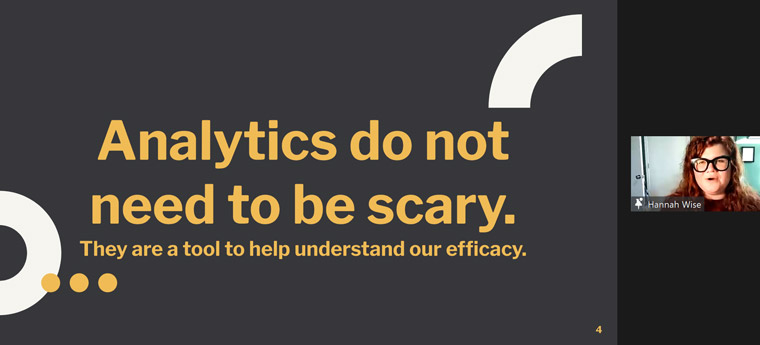 McClatchy's Hannah Wise explained how newsrooms can learn to use analytics as a tool for improving reader engagement.