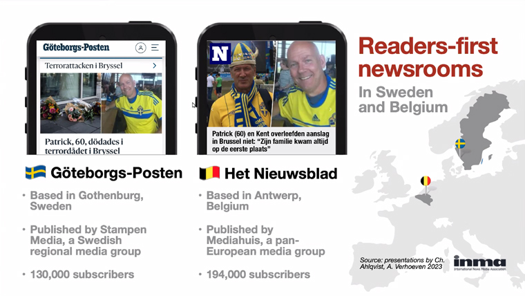 Göteborgs-Posten and Het Nieuwsblad have found success with a readers-first approach in the newsroom.
