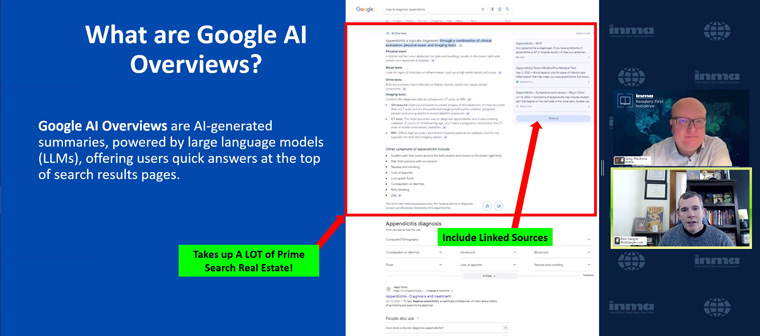 Rich Sanger provided insight into how Google AI Overviews operates. 