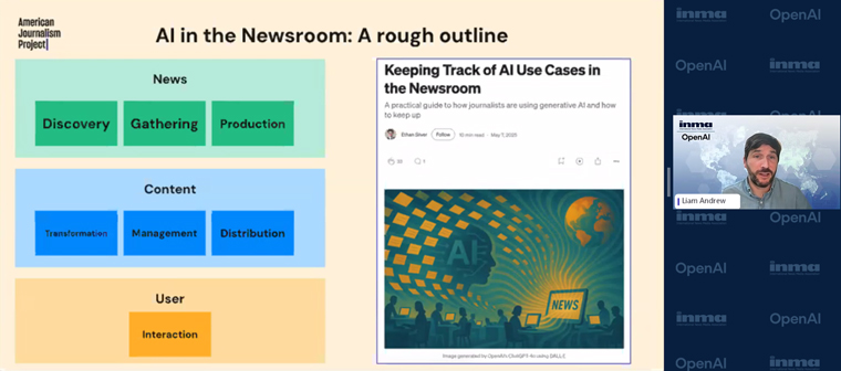 The American Journalism Project helps newsrooms adopt AI in smart, responsible ways.