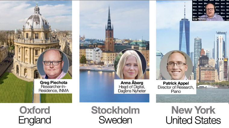 Representatives from Dagens Nyheter and Piano joined INMA for a Webinar on COVID digital subscriptions.