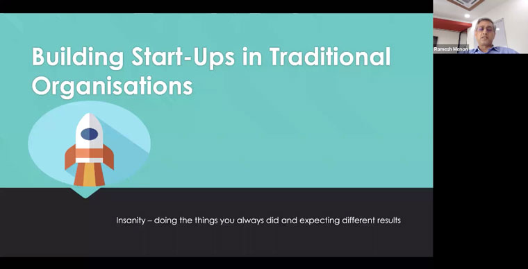 Ramesh Menon of HT Media shared some of the most important factors in transforming from a legacy print organisation to a new digital organisation.