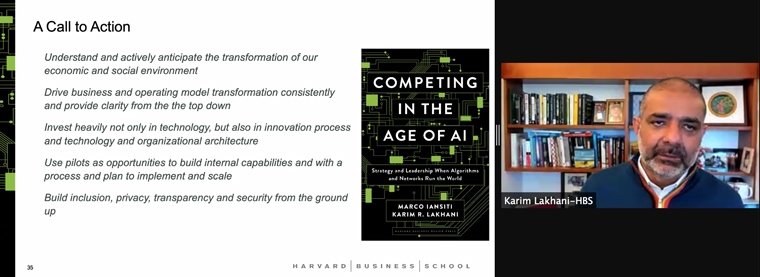Karim Lakhani brought AI to the news media level with these calls to action.