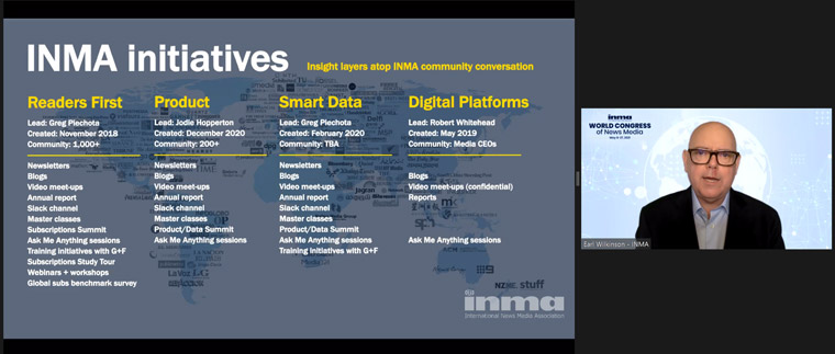 INMA is focused on four initiatives to help news media companies navigate the path forward.