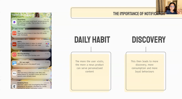 A daily habit of checking in with an app leads to the discovery of more content a reader might be interested in.