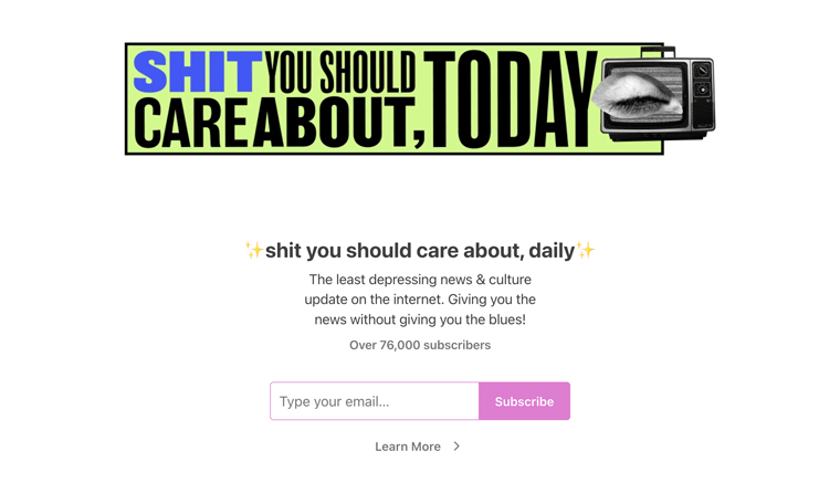 The company's newsletter is becoming more important than its original social media strategy.