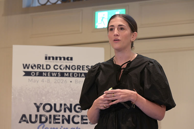 Kerstin Hasse leading a Young Audiences Seminar at the end of the week.