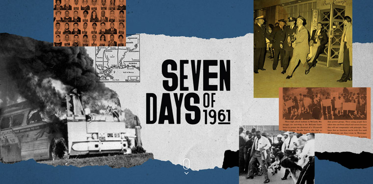 Seven Days of 1961 was a powerful piece of AR reporting that brought viewers into the Civil Rights Movement.