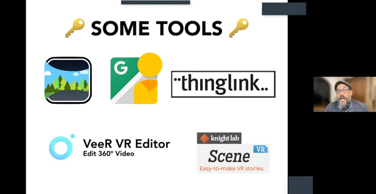 Journalists can take advantage of tools — many of them free — to create immersive storytelling experiences, Robert Hernandez, journalism professor at USC, said