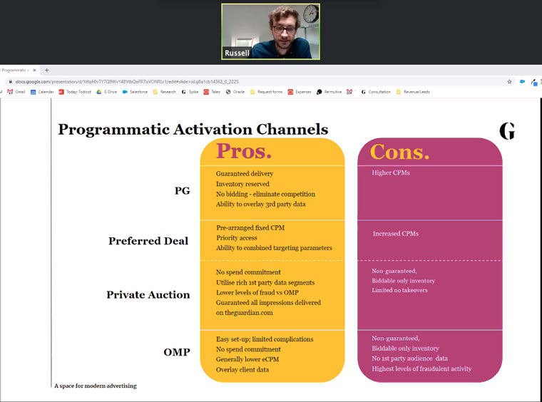There are pros and cons to each different programmatic advertising model.