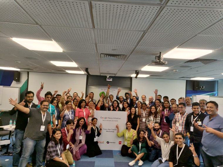 Trainings through the Google News Initiative include a variety of people and organisations, ranging from individual journalists to large newsrooms.