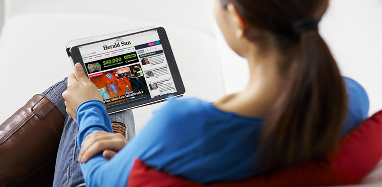 The Herald Sun's paid audience consists of those most interested in the brand and its products.