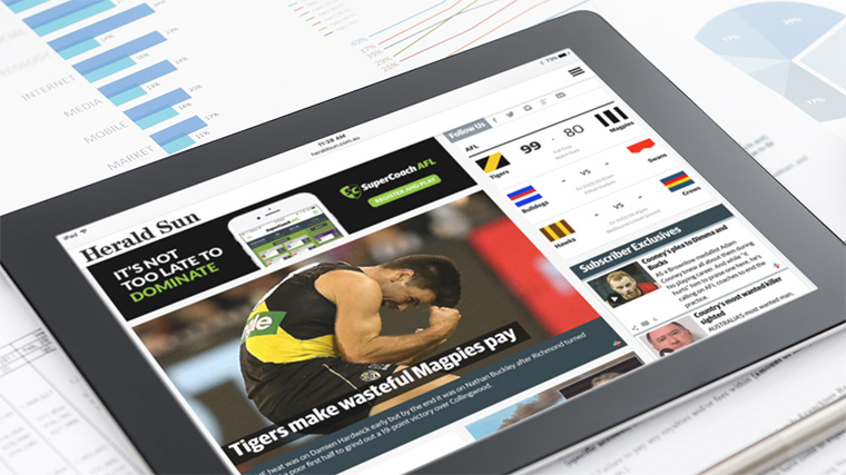 Customer data has helped the Herald Sun address subscription issues.