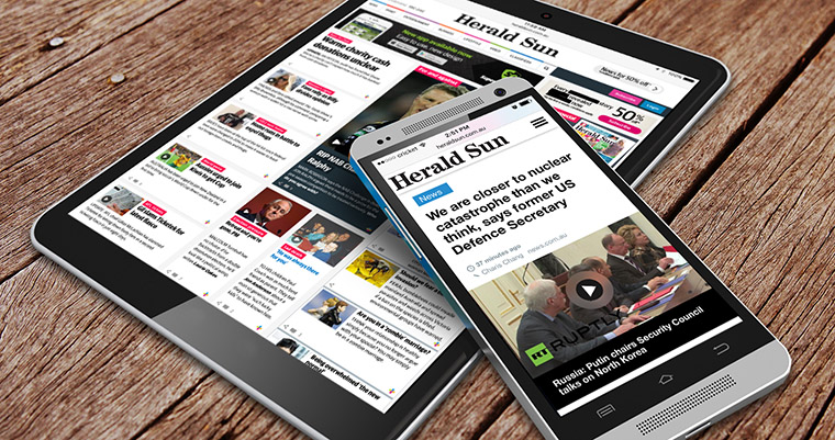 The Herald Sun's willingness to try new things also led to an unexpected result.