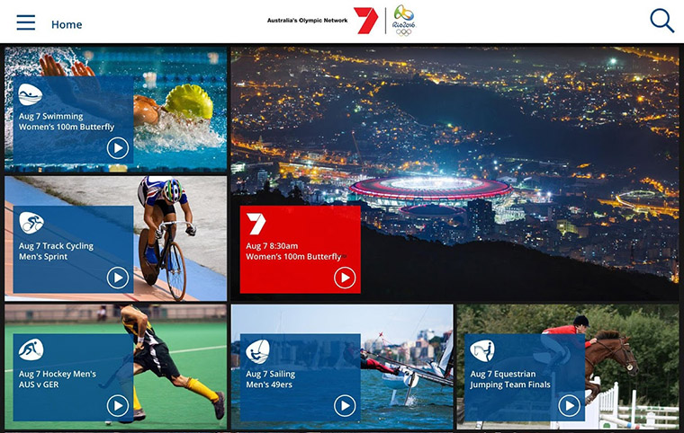 Olympic coverage includes short- and long-form written and video content.