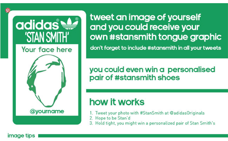 Adidas made clever use of Twitter and the personalisation trend with this campaign.