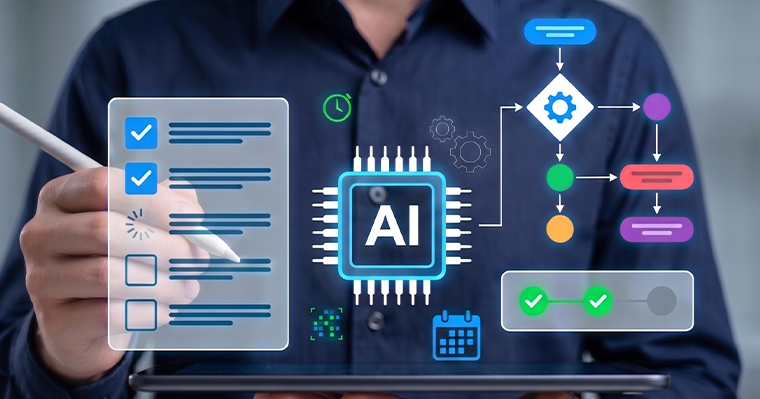 While media organisations are eager to implement AI in their newsrooms, not all tasks lend themselves equally to AI automation. Image: Adobe stock by By Studio KN