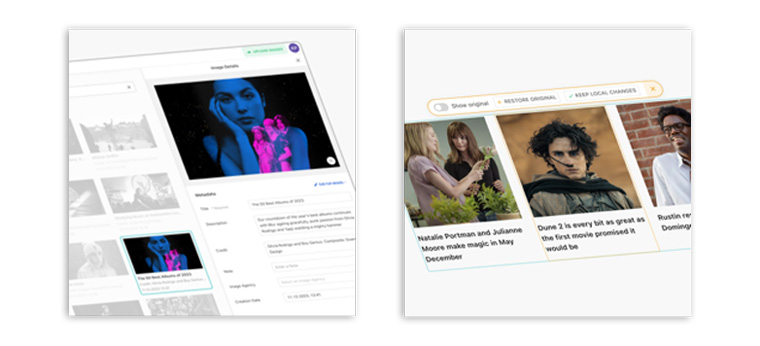 Utilising tools that make it simple for news publishers to move and manipulate content ensures work gets done efficiently and effectively.