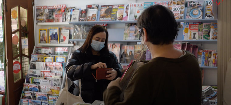 Despite a lockdown, the publication delivered its printed edition to 2,000 kiosks every day.