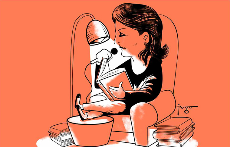 Rosane de Oliveira recorded 18 podcasts about books and literature, proving that, in a world saturated with messages, people seek high-quality journalism that delivers good news.