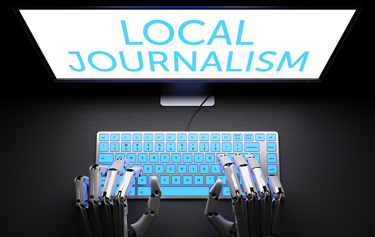 Robots may be able to churn out content, but they will not be able to replicate the heart of human journalists.