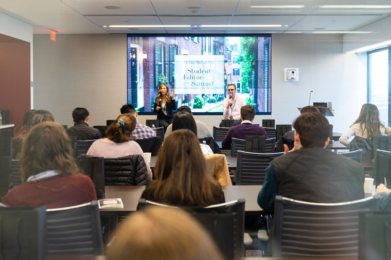 The Student Editor Summit invites journalism students to learn from WSJ journalists.