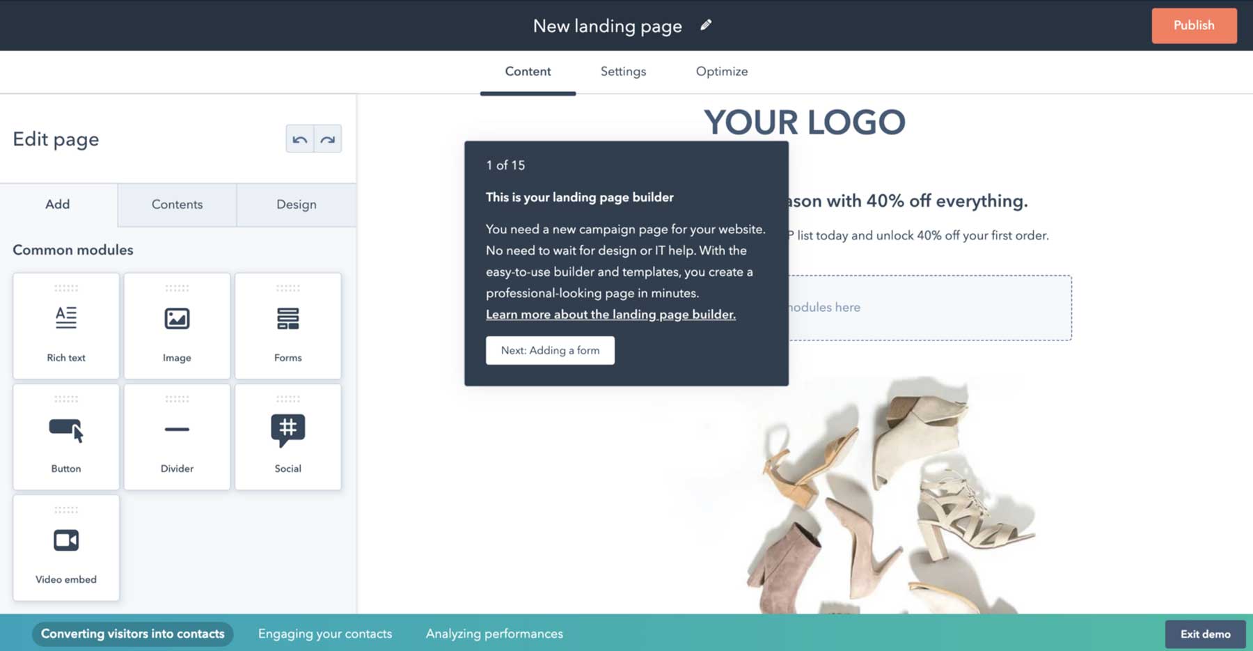 Make it easy for clients to use a product.