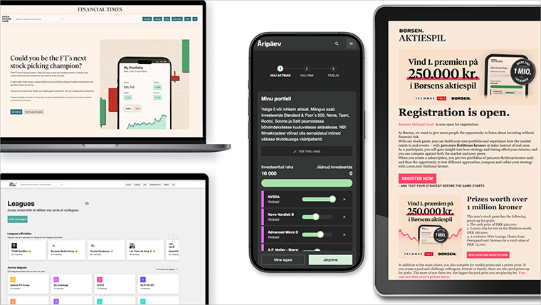 From game promotion to portfolio building, news brands are using interactive investment experiences to engage new and existing readers.