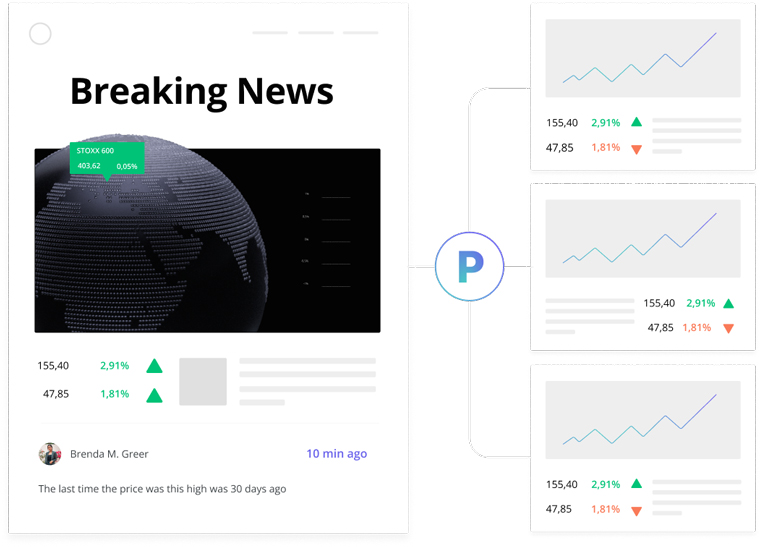 The Fantasy Funds breaking news feature and Pulse live market data.