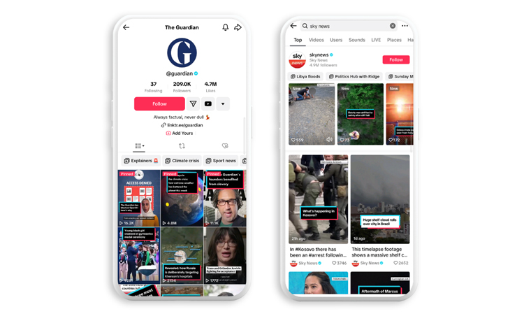 Despite what many believe, younger audiences, in particular, are looking toward TikTok for news updates.