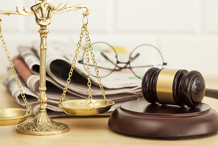 Every small newspaper can find a story inside the local courtroom.