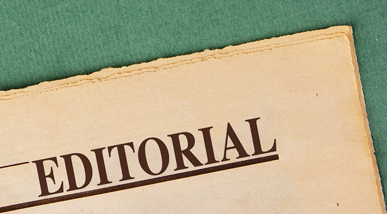 Editorials written by a local journalist about the local community can make a big impact.
