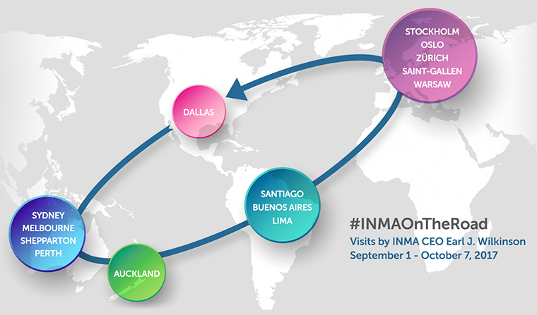INMA Executive Director/CEO Earl J. Wilkinson hits the road for 37 days of intense industry immersion.