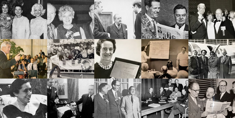 INMA members from the 1930s to the 1980s celebrated conferences, the shift from promotion to marketing, and the “total newspaper” concept. It also was a male-dominated era that began to change in the 1980s. 