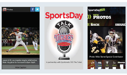 Variety of apps by The Dallas Morning News that were built around specific audience needs.