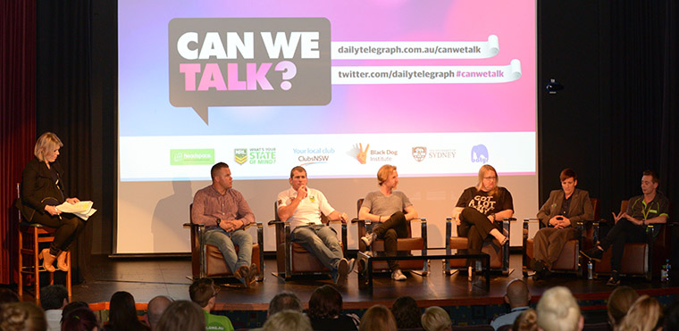 Panel discusses youth mental health issues at Sunday Telegraph's Can We Talk forum