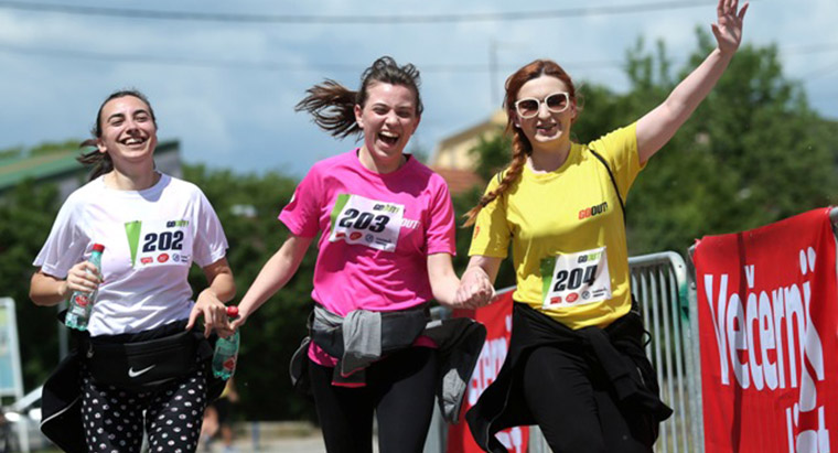 Večernji list started its own exercise school, the GoOUT School of Movement.