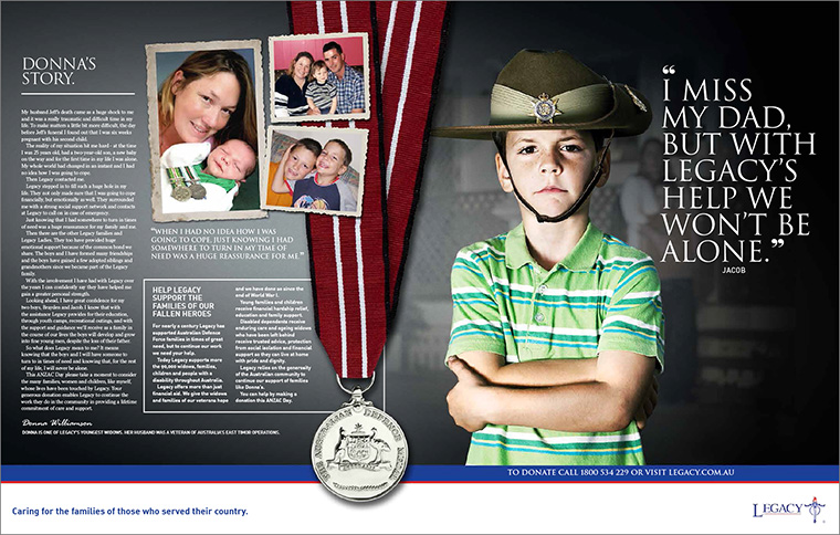 News Corp shares Legacy Brisbane's support of fallen heroes and those they left behind.