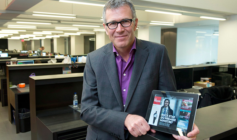 La Presse's decision to stop the press has profoundly affected business for the better. Stronger readership and ad sales support an experienced newsroom staff of 260.