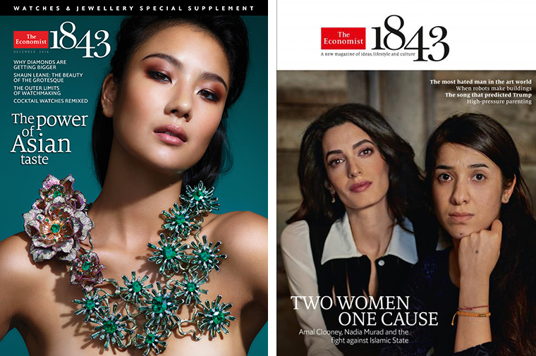 The clean and elegant design sensibilities of 1843 magazine attracts not just affluent readers but a who’s who of top global brands like Burberry, Ralph Lauren, Chanel, and Dolce and Gabbana.