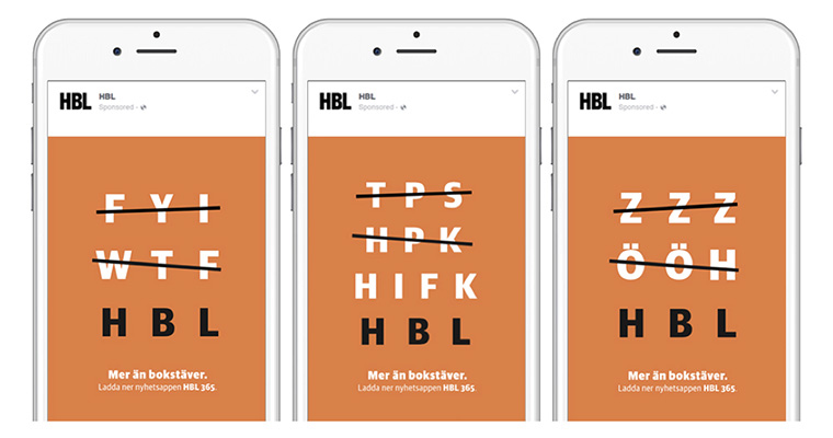 Playing off of the newspaper’s abbreviated name, the “More than Words” campaign spoke to younger generations to make a statement in their native language: texting on mobile devices.
