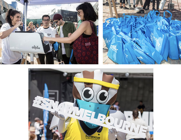 The people of Melbourne had a great time celebrating with food, music, and more, sharing the fun on social media with the hashtag #snapmelbourne.