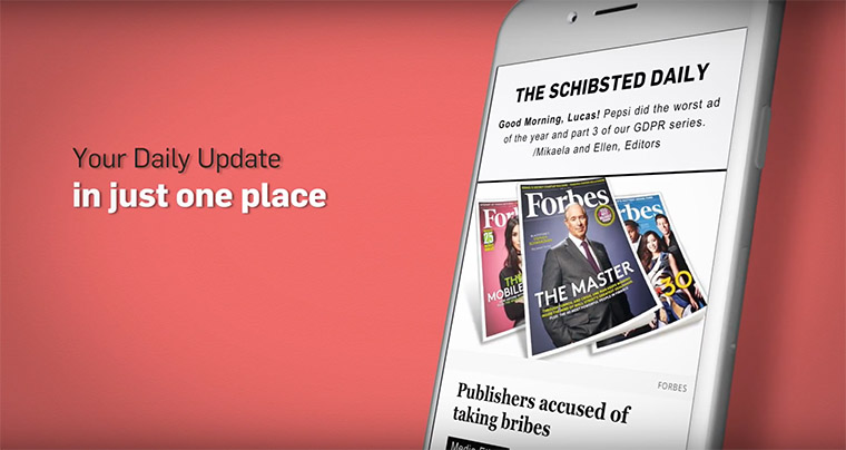 When it became clear that Schibsted employees weren't staying as informed as they should about industry news or internal developments, the company decided to package both together in an easy-to-read newsletter for employees.